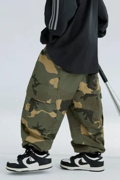 Loose Fit Camo Pants